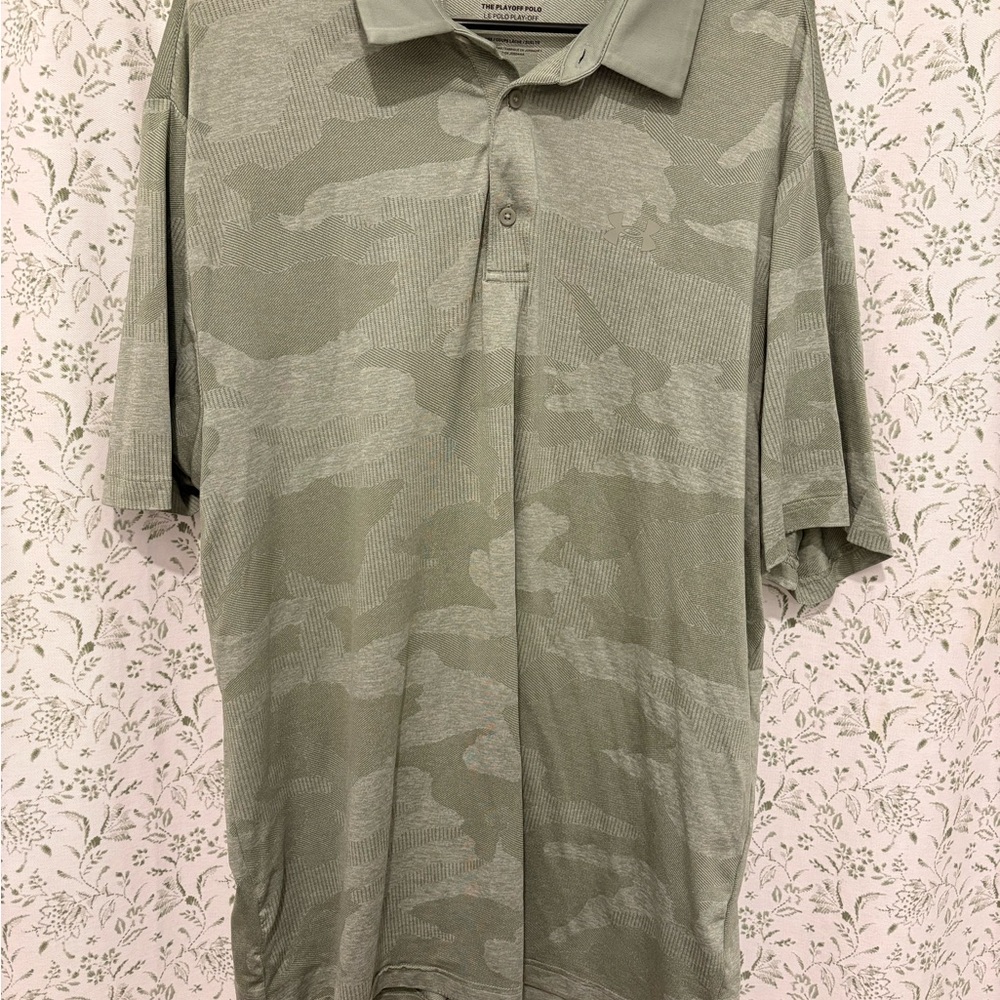 Under Armour Men's Green Polo Shirt